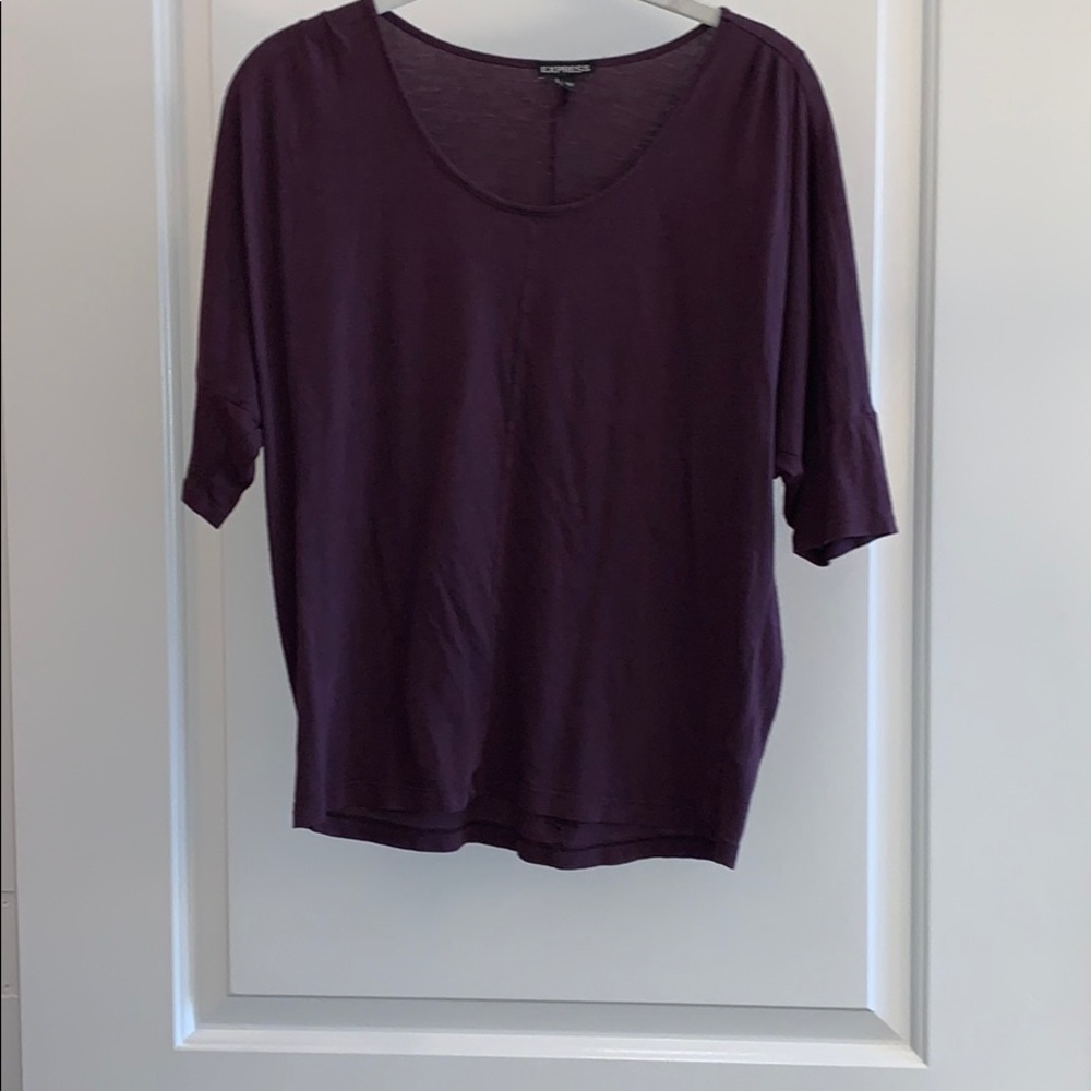 Express XS Plum Shirt